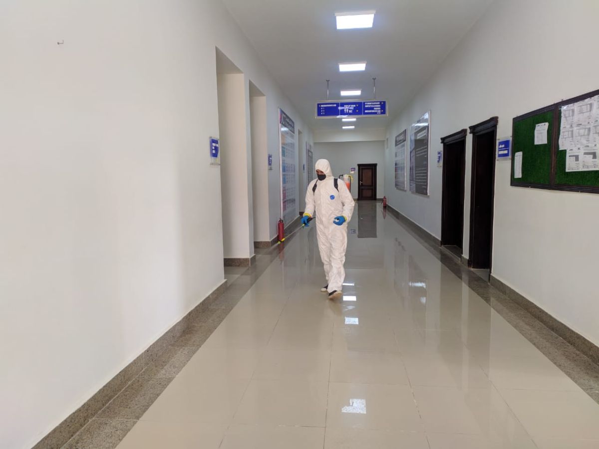 Beni Suef Technological University continues sterilizing its facilities ...